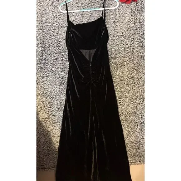 chinese dress ladies Zara Gown black bustier evening gown – Mia Bella Couture main image 0